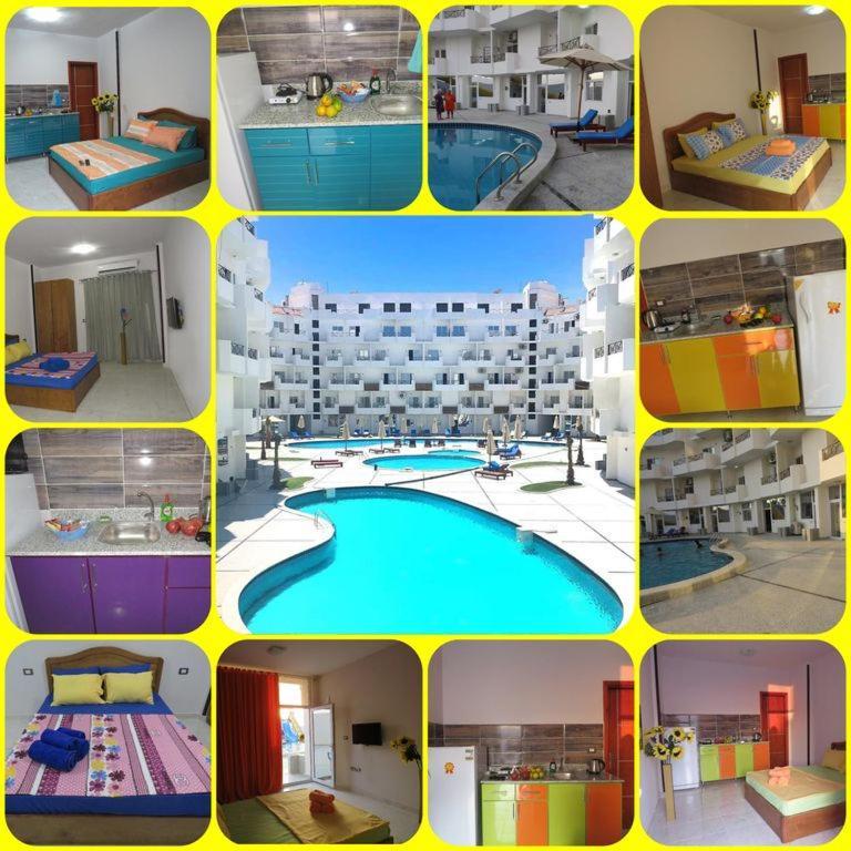 Apartment Bella Vita Near The Sea Redsealine Hurghada Bagian luar foto